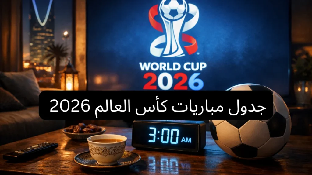 صورة غلاف مقال جدول مباريات كأس العالم 2026 بتوقيت السعودية
